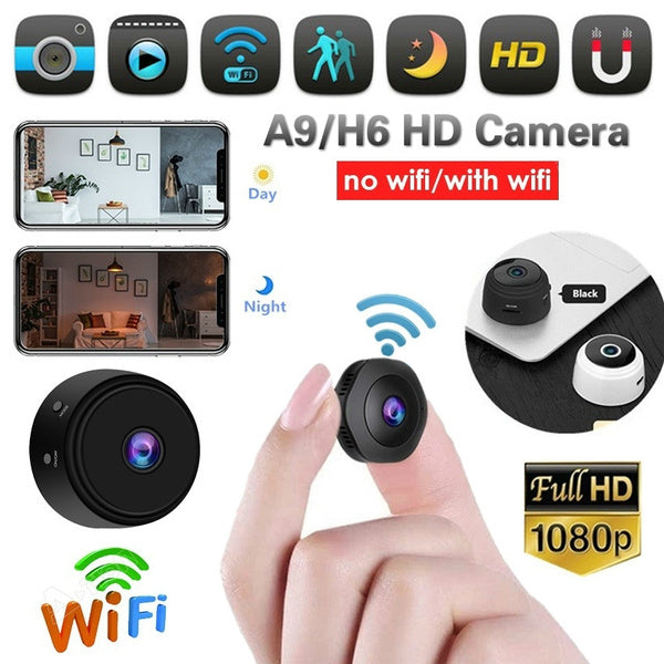 A9S New Version Wireless Hidden Wi-Fi Mini Spy Camera