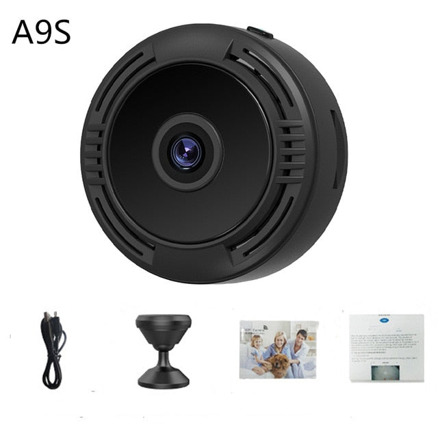 A9S New Version Wireless Hidden Wi-Fi Mini Spy Camera