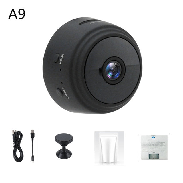 A9S New Version Wireless Hidden Wi-Fi Mini Spy Camera